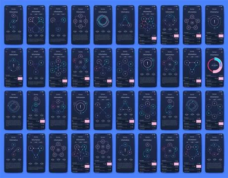 Modern infographic vector elements for business brochures. Use in website Stock Illustration