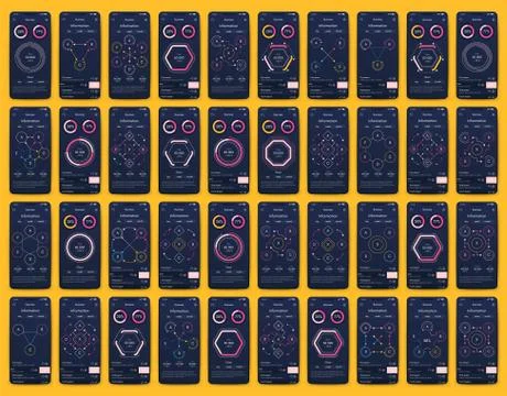 Modern infographic vector elements for business brochures. Use in website 스톡 일러스트