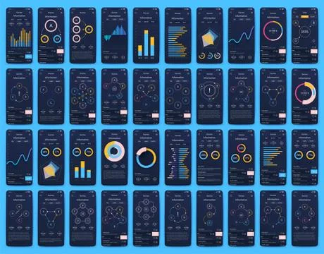 Modern infographic vector elements for business brochures. Use in website イラスト素材