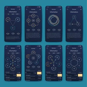 Modern infographic vector elements for business brochures. Use in website 스톡 일러스트