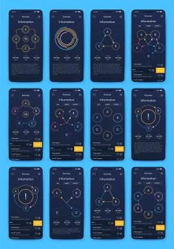 Modern infographic vector elements for business brochures. Use in website Stock Illustration