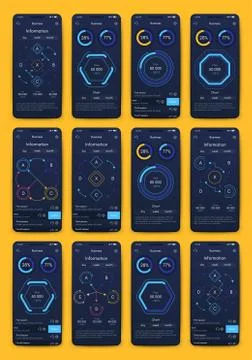 Modern infographic vector elements for business brochures. Use in website Stock Illustration