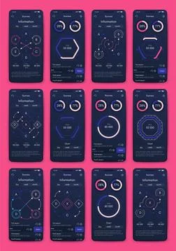 Modern infographic vector elements for business brochures. Use in website Stock Illustration