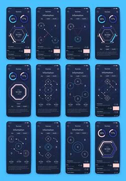 Modern infographic vector elements for business brochures. Use in website, co イラスト素材