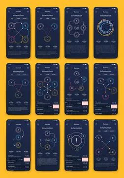 Modern infographic vector elements for business brochures. Use in website イラスト素材