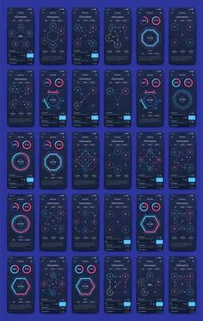 Modern infographic vector elements for business brochures. Use in website Stock Illustration
