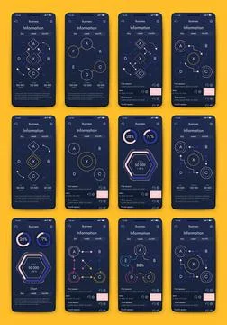 Modern infographic vector elements for business brochures. Use in website 스톡 일러스트