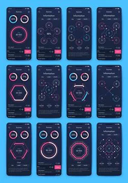 Modern infographic vector elements for business brochures. Use in website イラスト素材