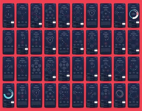 Modern infographic vector elements for business brochures. Use in website Stock Illustration