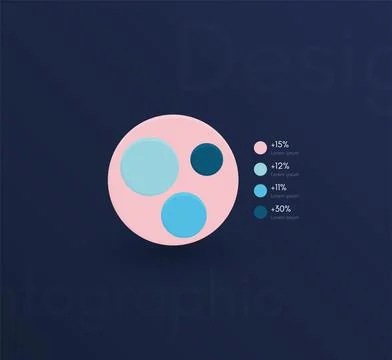 Modern infographic vector elements for business brochures. Use in website Stock Illustration