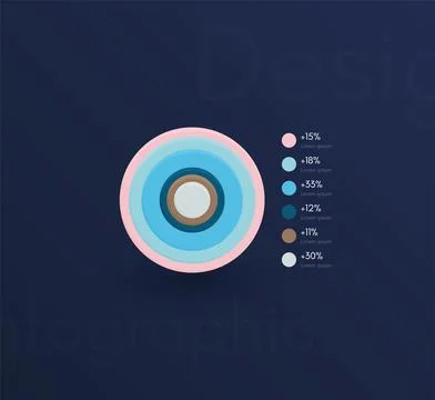 Modern infographic vector elements for business brochures. Use in website Stock Illustration