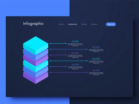 Modern infographic vector elements for business brochures. Use in website, .. 스톡 일러스트