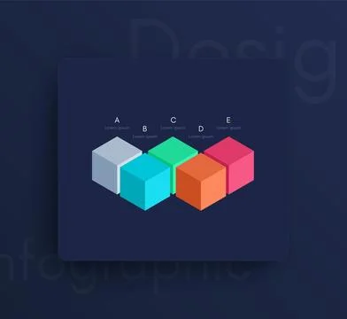 Modern infographic vector elements for business brochures. Use in website イラスト素材