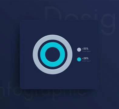 Modern infographic vector elements for business brochures. Use in website, .. Stock Illustration