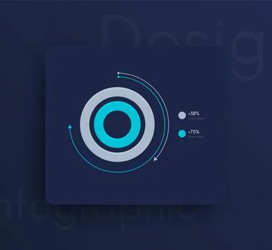 Modern infographic vector elements for business brochures. Use in website, .. 스톡 일러스트