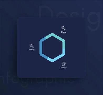 Modern infographic vector elements for business brochures. Use in website, .. Stockillustratie