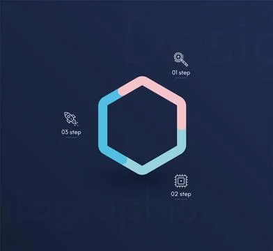 Modern infographic vector elements for business brochures. Use in website, .. Illustrazione stock