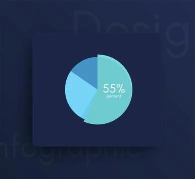 Modern infographic vector elements for business brochures. Use in website, .. Stock Illustration