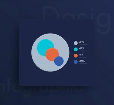 Modern infographic vector elements for business brochures. Use in website, .. Stockillustratie