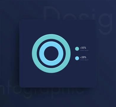 Modern infographic vector elements for business brochures. Use in website, .. Stock Illustration