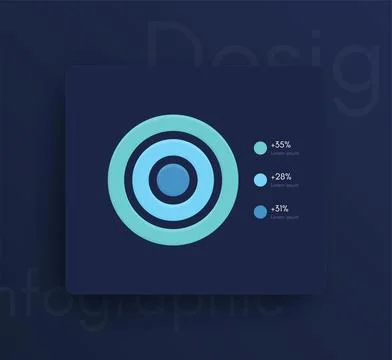 Modern infographic vector elements for business brochures. Use in website, .. Stock Illustration