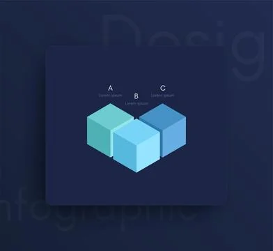 Modern infographic vector elements for business brochures. Use in website, .. Illustrazione stock