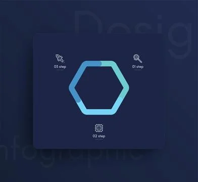 Modern infographic vector elements for business brochures. Use in website Stock Illustration