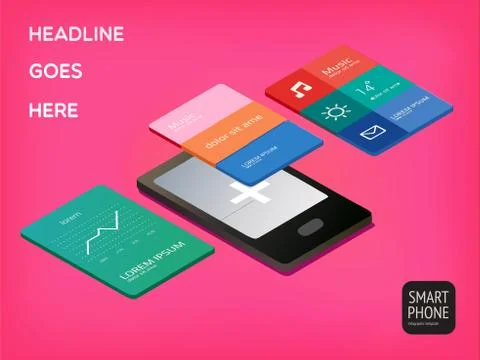 Modern Infographics element Stock Illustration