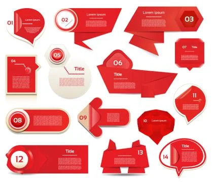 Modern infographics options banner. Vector illustration. can be used for work Stock-Illustration