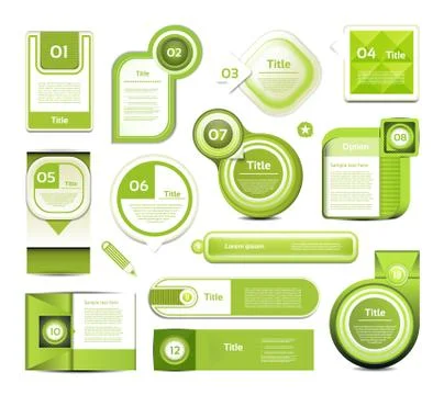 Modern infographics options banner. Vector illustration. can be used for work Stock Illustration