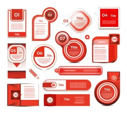 Modern infographics options banner. Vector illustration. can be used for work Illustrazione stock