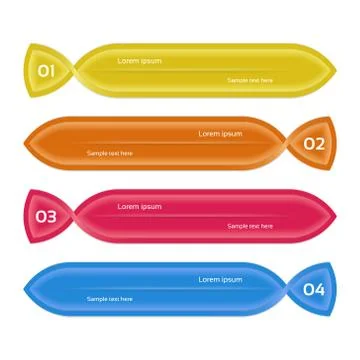 Modern  infographics options banner. Vector illustration. can be used for wor Stock Illustration