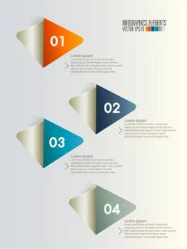 Modern infographics template Stock Illustration