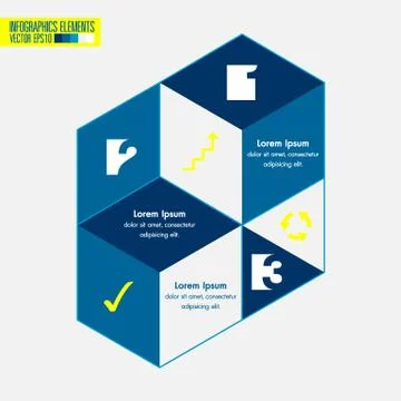 Modern infographics template Stock Illustration