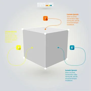 Modern infographics template Stock Illustration