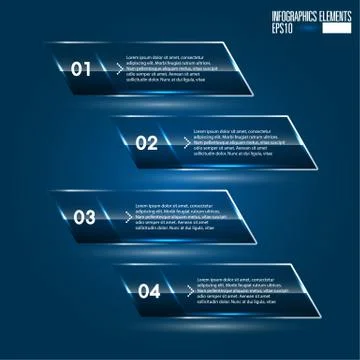 Modern infographics template Stock Illustration