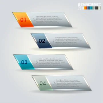 Modern infographics template Stock Illustration