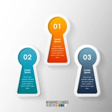 Modern infographics template Stock Illustration