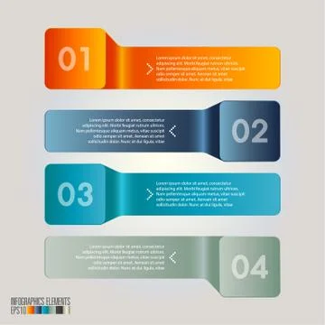 Modern infographics template Stock Illustration