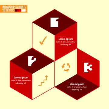 Modern infographics template Stock Illustration