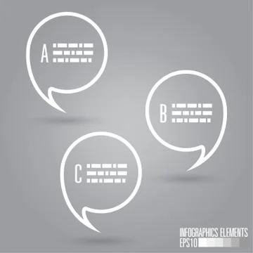 Modern infographics template Stock Illustration