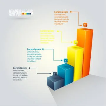 Modern infographics template Stock Illustration