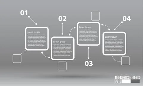 Modern infographics template Stock Illustration