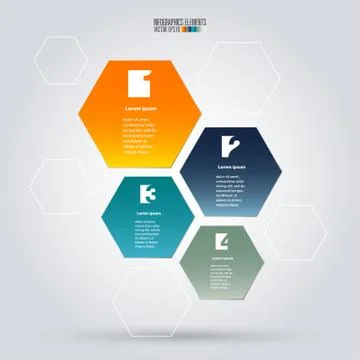 Modern infographics template Stock Illustration