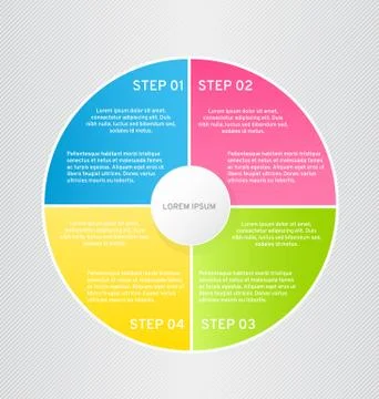 Modern inforgraphic template. Can be used for banners, website templates Stock Illustration