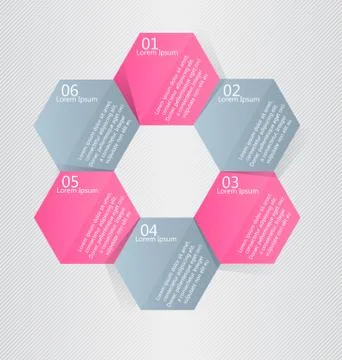 Modern inforgraphic template. Can be used for banners, website templates Stock Illustration