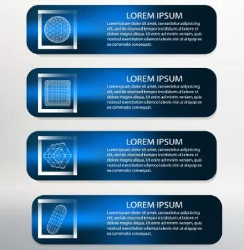 Modern inforgraphic template Illustrazione stock