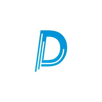 Modern Initial letter Stock Illustration