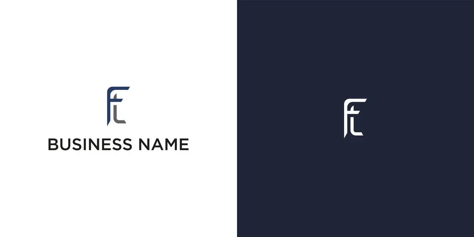 Modern Initial Logo Stock Illustration