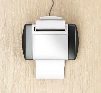 Modern inkjet printer Stock Illustration